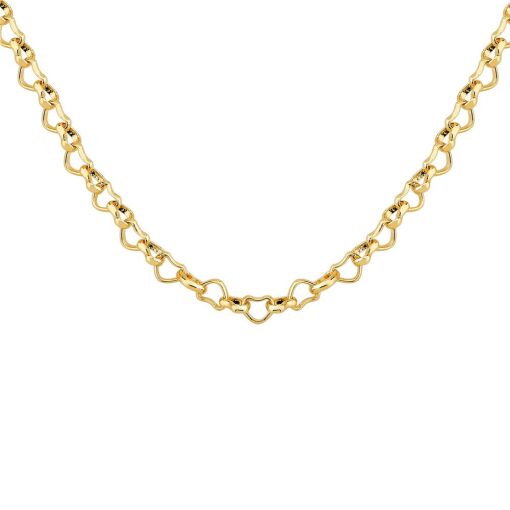 COR CORAÇAO 3,8MM FOLHEADO A OURO 18K