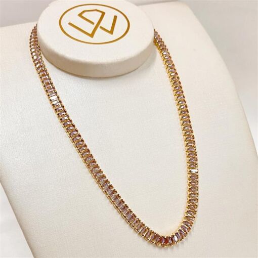 GARG C/ FECHO GAVETA FOLHEADO A OURO 18K