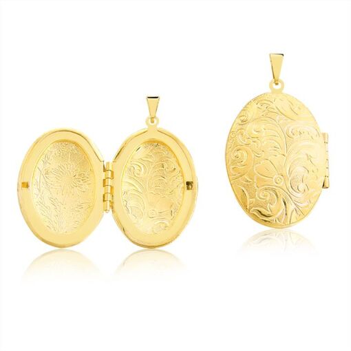 PINGENTE FOLHEADO A OURO 18K