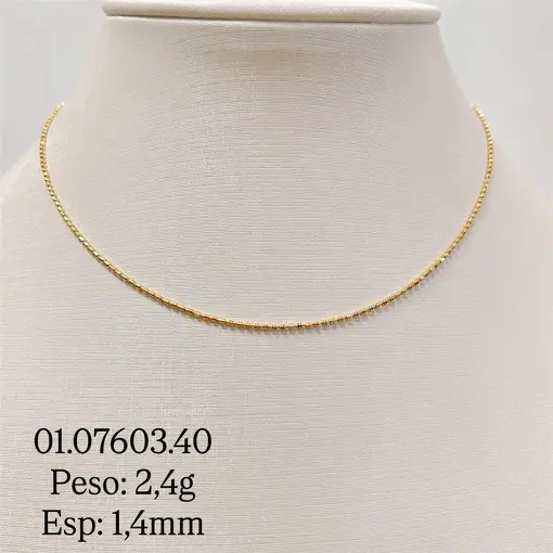 FOLHEADO A OURO 18K