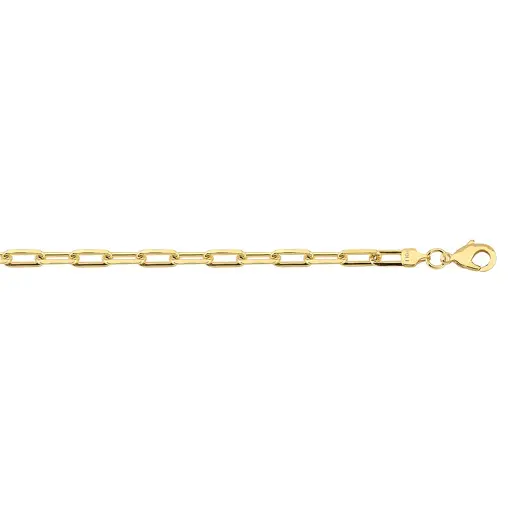CORRENTE CARTIER 3,6MM FOLHEADO A OURO 18K