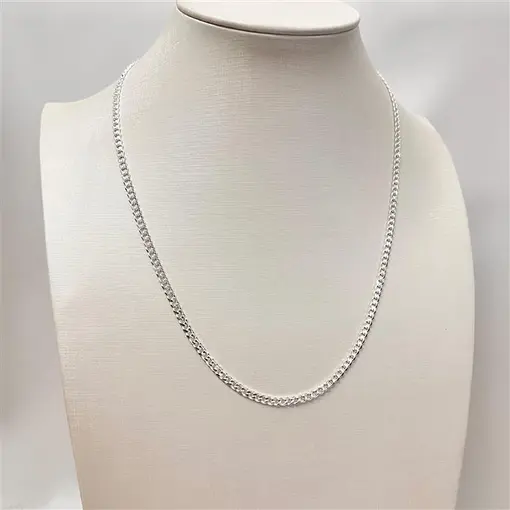 CORRENTE 1X1 3,8MM FOLHEADO A PRATA