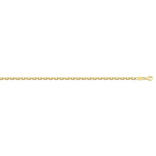 CORRENTE CARTIER 3,4MM FOLHEADO A OURO 18K