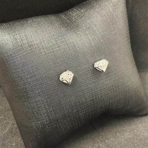 BR PINO DIAMANTE C/ ZIRCONIA  PRATA 925