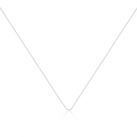 Corrente Veneziana 45cm Prata Lisa