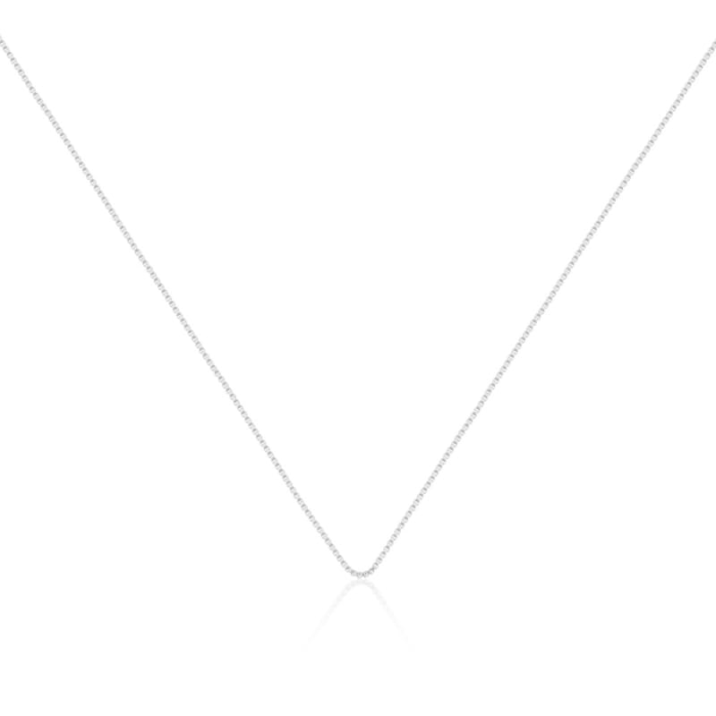 Corrente Veneziana 45cm Prata Lisa