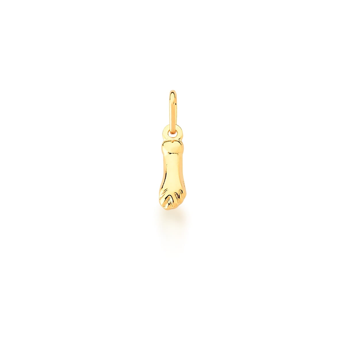 Pingente de Figas Liso Banhado a Ouro