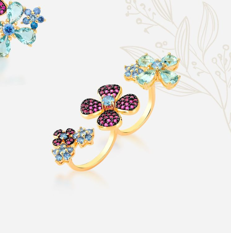 Semijoias de borboleta