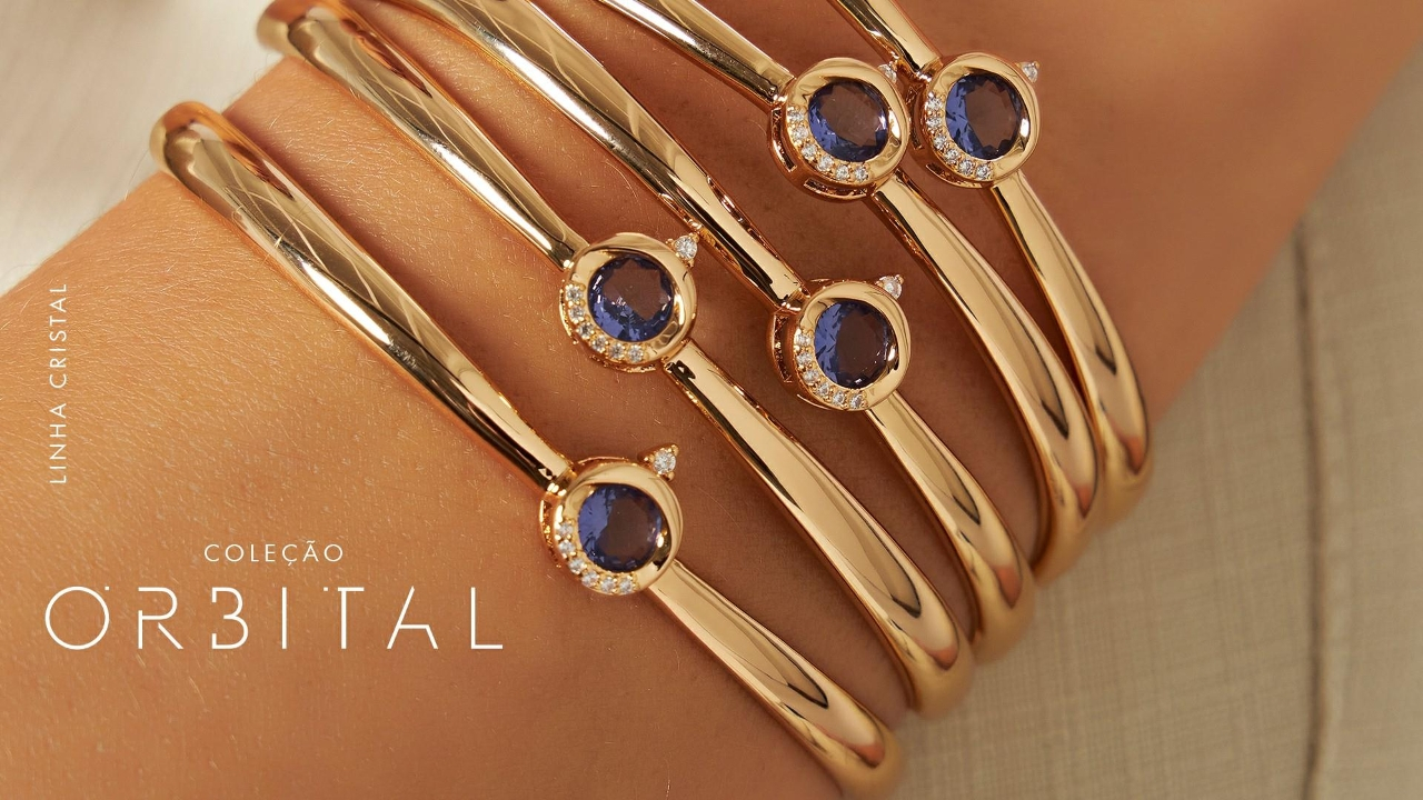 Coleção Orbital: A geometria dos astros em semijoias sofisticadas no atacado