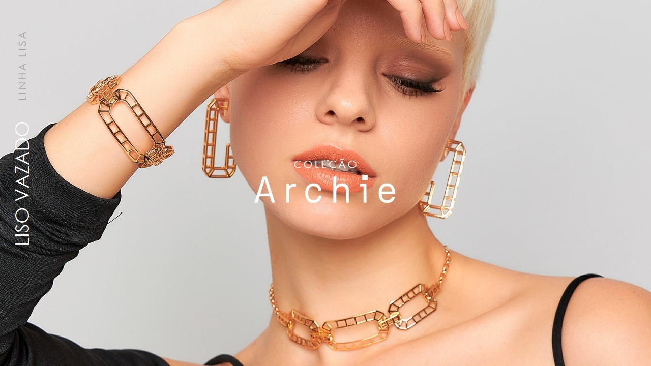 Coleção Archie: semijoias minimalistas no atacado