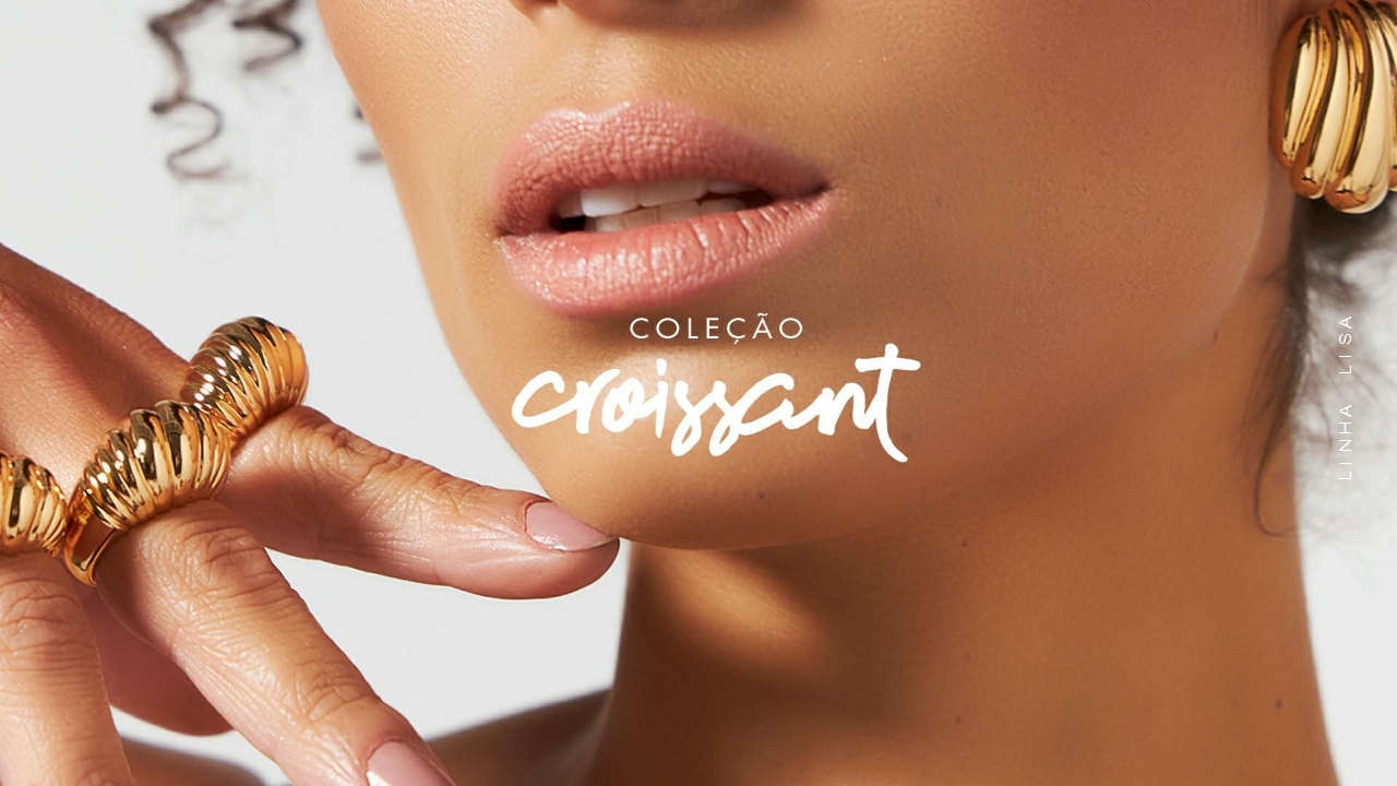 Coleção Croissant: encontre semijoias revender