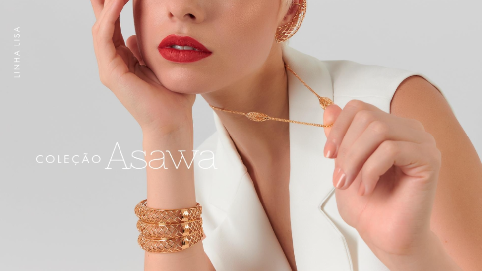 Coleção Asawa: obras de arte como inspiração na fábrica de semijoias finas