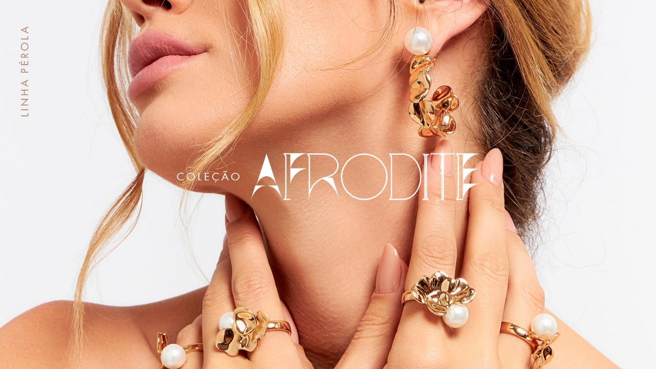 Coleção Afrodite: a pérola clássica e a beleza divina