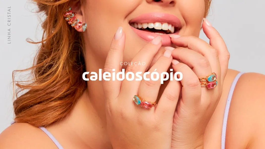 Coleção Caleidoscópio e a tendência #JEWELLERIFICATION