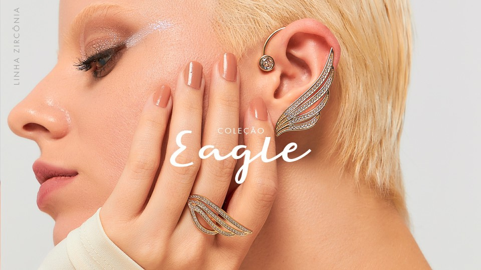 Coleção Eagle e a tendência das pedras cravejadas