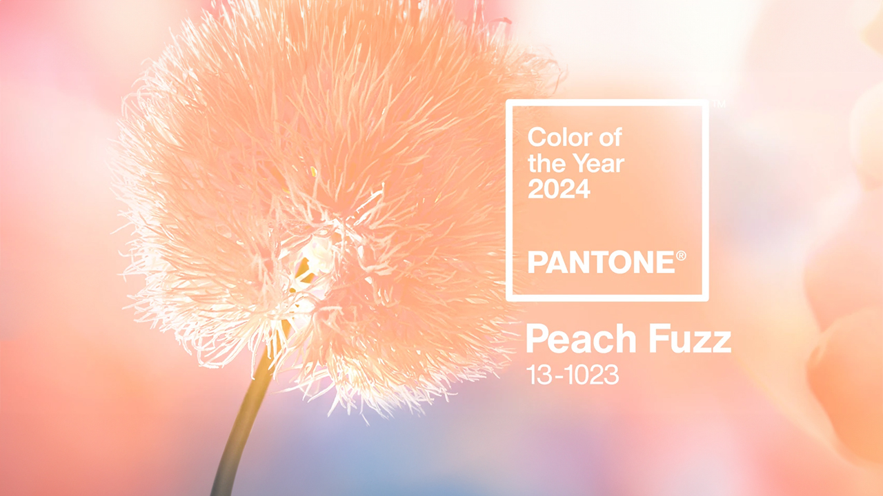 Peach Fuzz é eleita a cor do ano segundo a Pantone