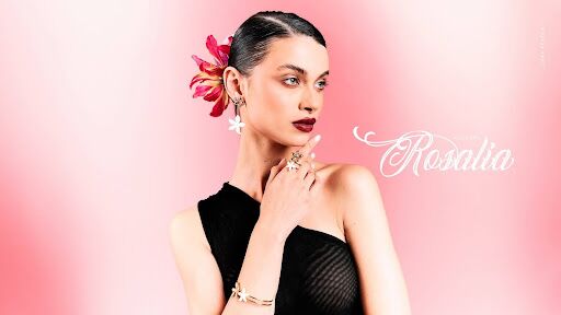 Pulseira, brinco de flor e muito mais na Coleção Rosalia!