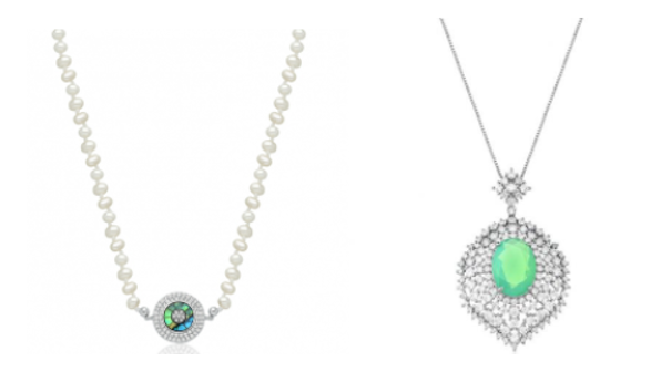 Como combinar semijoias coloridas no mostruário?