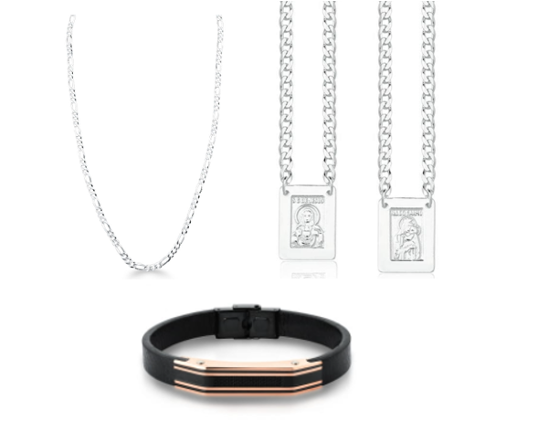 Semijoias masculinas - atacado