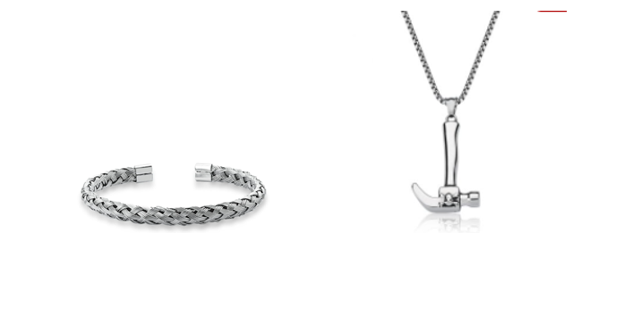 Semijoias masculinas - atacado