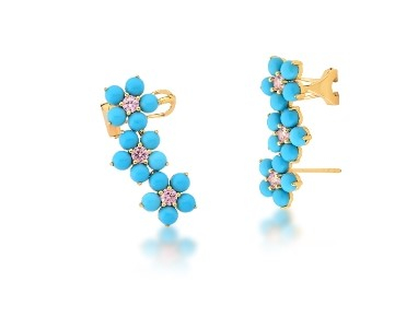 As passarelas de 2023 nas semijoias com flores Zarpellon