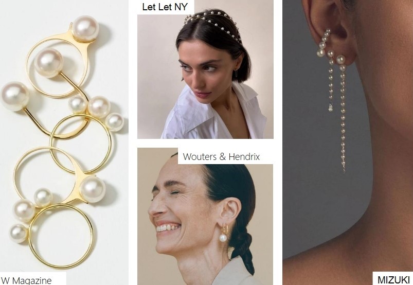 Coleção Afrodite: a pérola clássica e a beleza divina