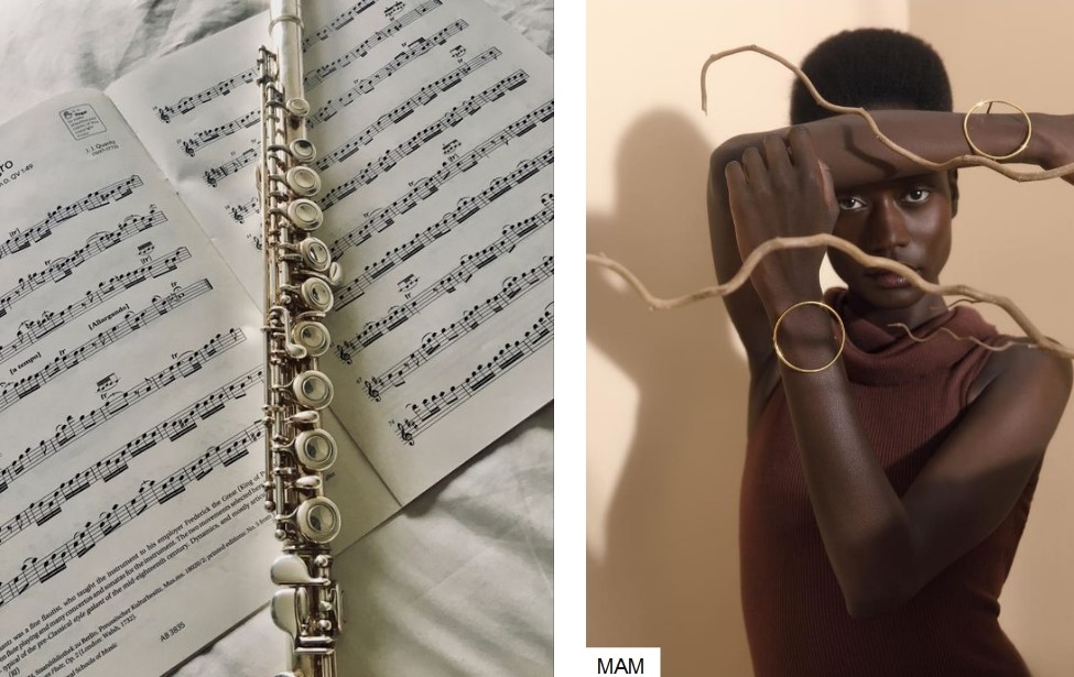 Coleção Partitura: inspiração musical em semijoias minimalistas