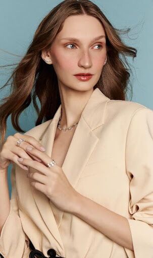 Prata 925 e Cristal Transparente: o match da Coleção Chiara