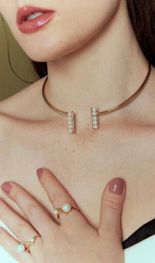 Coleção Frostea: joias com pérolas e formas naturais