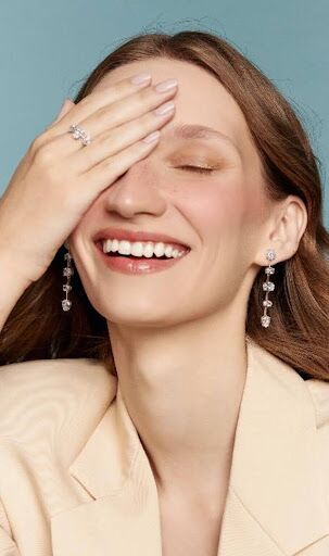 Prata 925 e Cristal Transparente: o match da Coleção Chiara