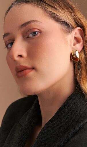 Joias minimalistas com design biofílico na Coleção Blóm