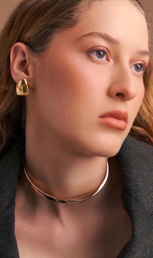 Joias minimalistas com design biofílico na Coleção Blóm