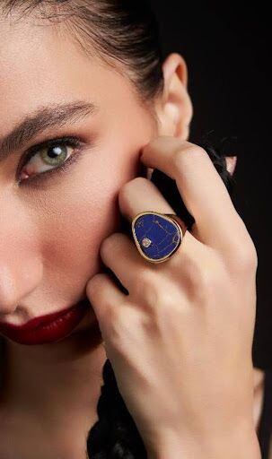 Lápis-lazúli: o azul profundo da Coleção Galassia