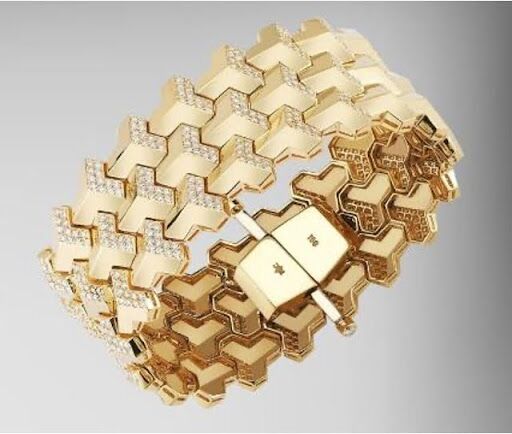 Steps: joias com metal texturizado e cristal esmeralda!