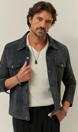 Linha Men: pulseira de couro e pedras naturais são destaque!