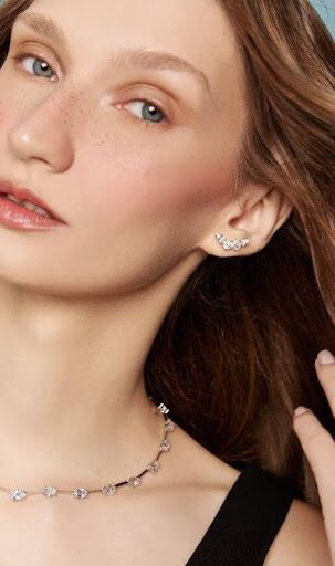 Prata 925 e Cristal Transparente: o match da Coleção Chiara