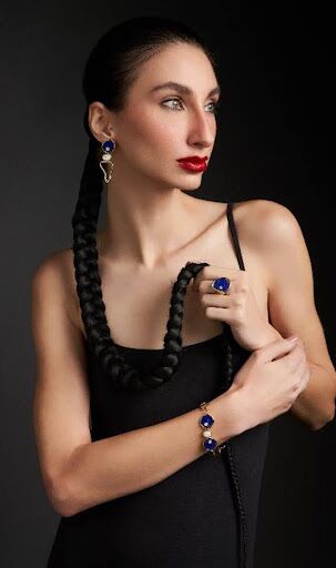 Lápis-lazúli: o azul profundo da Coleção Galassia