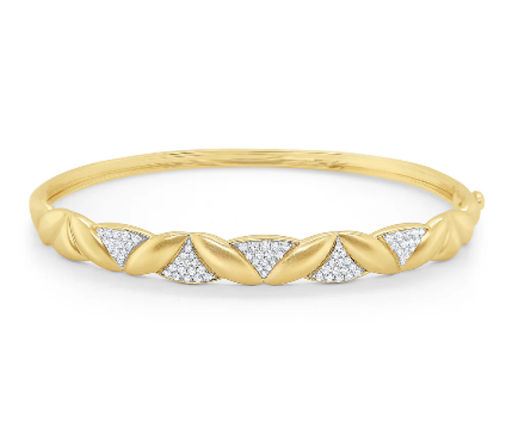 Coleção Aria: semijoias douradas cravejadas com zircônias