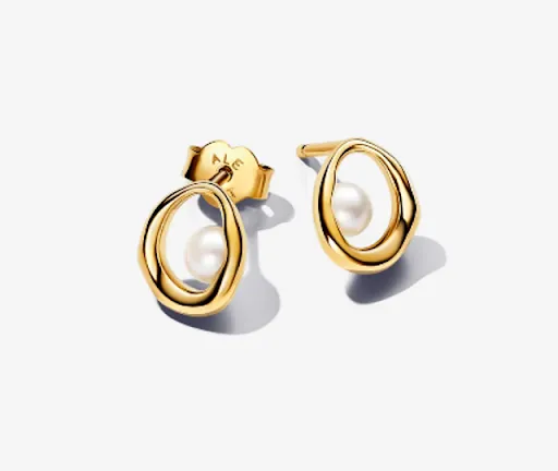 Coleção Aurora: joias com pérolas e formas geométricas