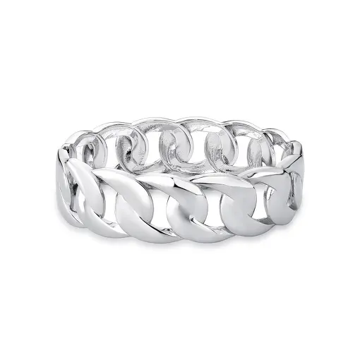 BRACELETE COM ELOS GROUMET LISOS