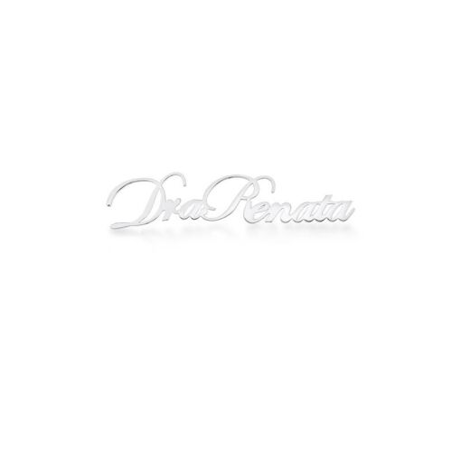 BROCHE PERSONALIZADO COM 2 PALAVRAS DE ATÉ 16 LETRAS