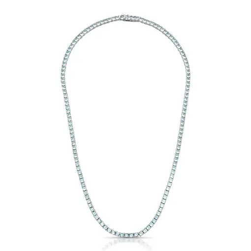 COLAR RIVIERA COM CRISTAIS REDONDOS