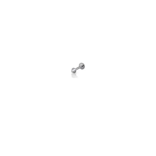PIERCING DE ORELHA UNITÁRIO PARA CARTILAGEM SPIKE LISO