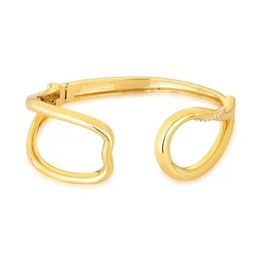 BRACELETE VAZADO COM ZIRCÔNIAS