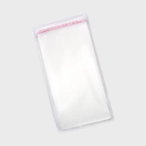 SAQUINHO DE PLÁSTICO AUTO COLANTE 100 UNIDADES 17CMX9CM