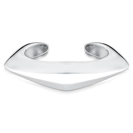 BRACELETE CURVO ABAULADO E LISO