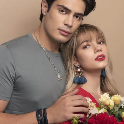 CORRENTE EM MALHA GROUMET 3X1 PRATA LISA