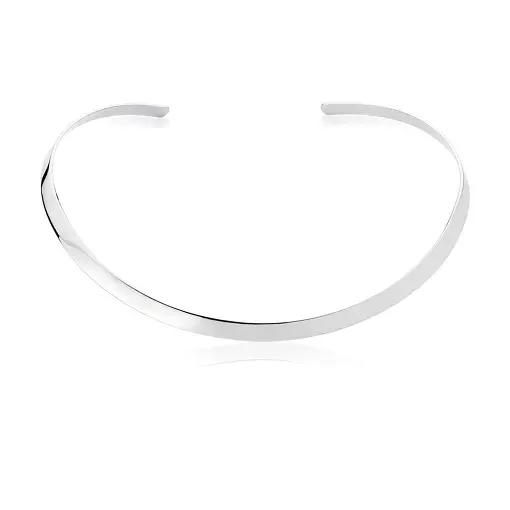 GARGANTILHA CURVA E LISA