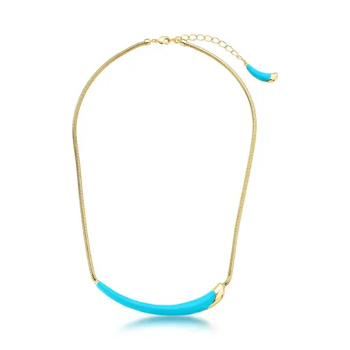 COLAR COM FORMA CURVA ESMALTADA