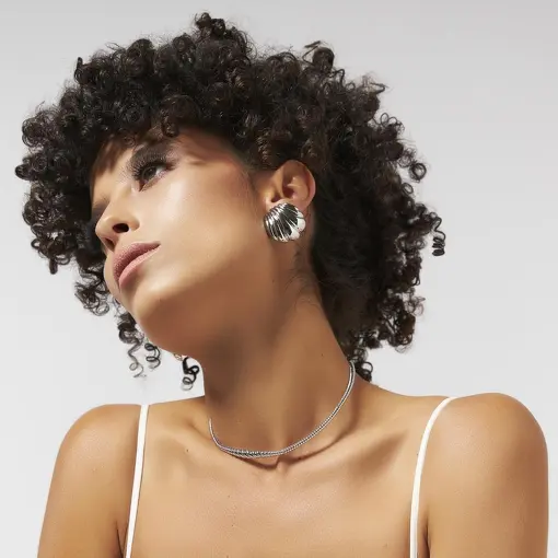 CHOKER MALEÁVEL TRABALHADA LISO BANHADO
